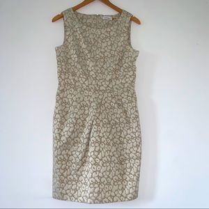 Cheetah print Calvin Klein dress